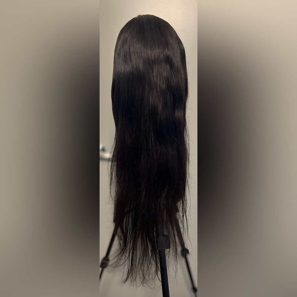 35” Straight Human Hair Wig